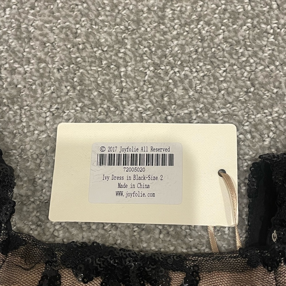 Mia Joy | Ivy Dress in Black-Size 2